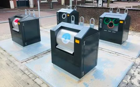 nieuwe ondergrondse containers panningen