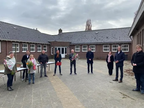 ondertekening intentieovereenkomst nieuw invulling school koningslust 21 januari 2022