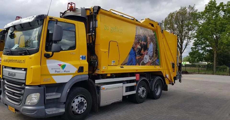 vuilniswagen peel en maas