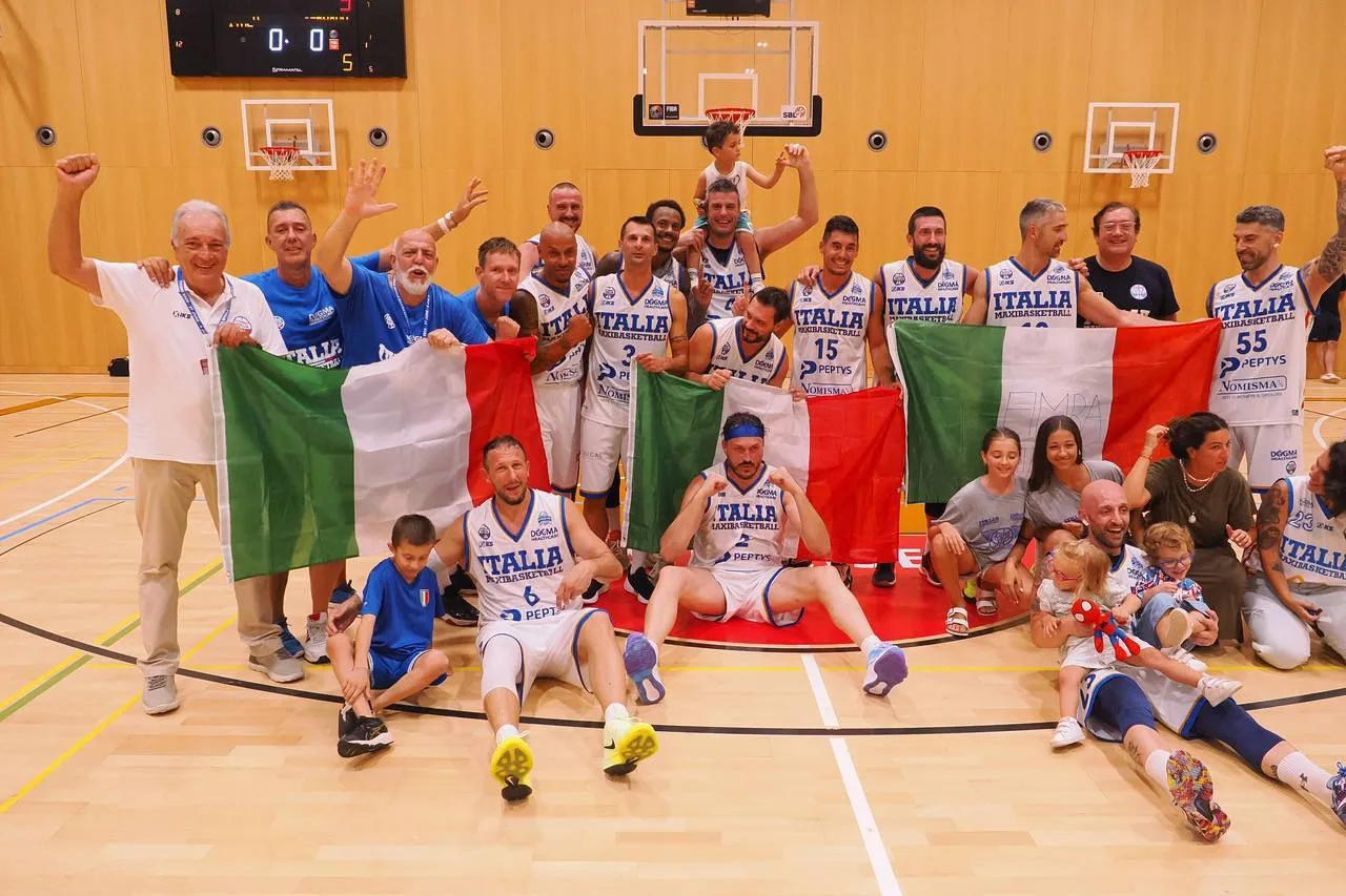 Over 40 FIMBA Italia Campione del Mondo 2025