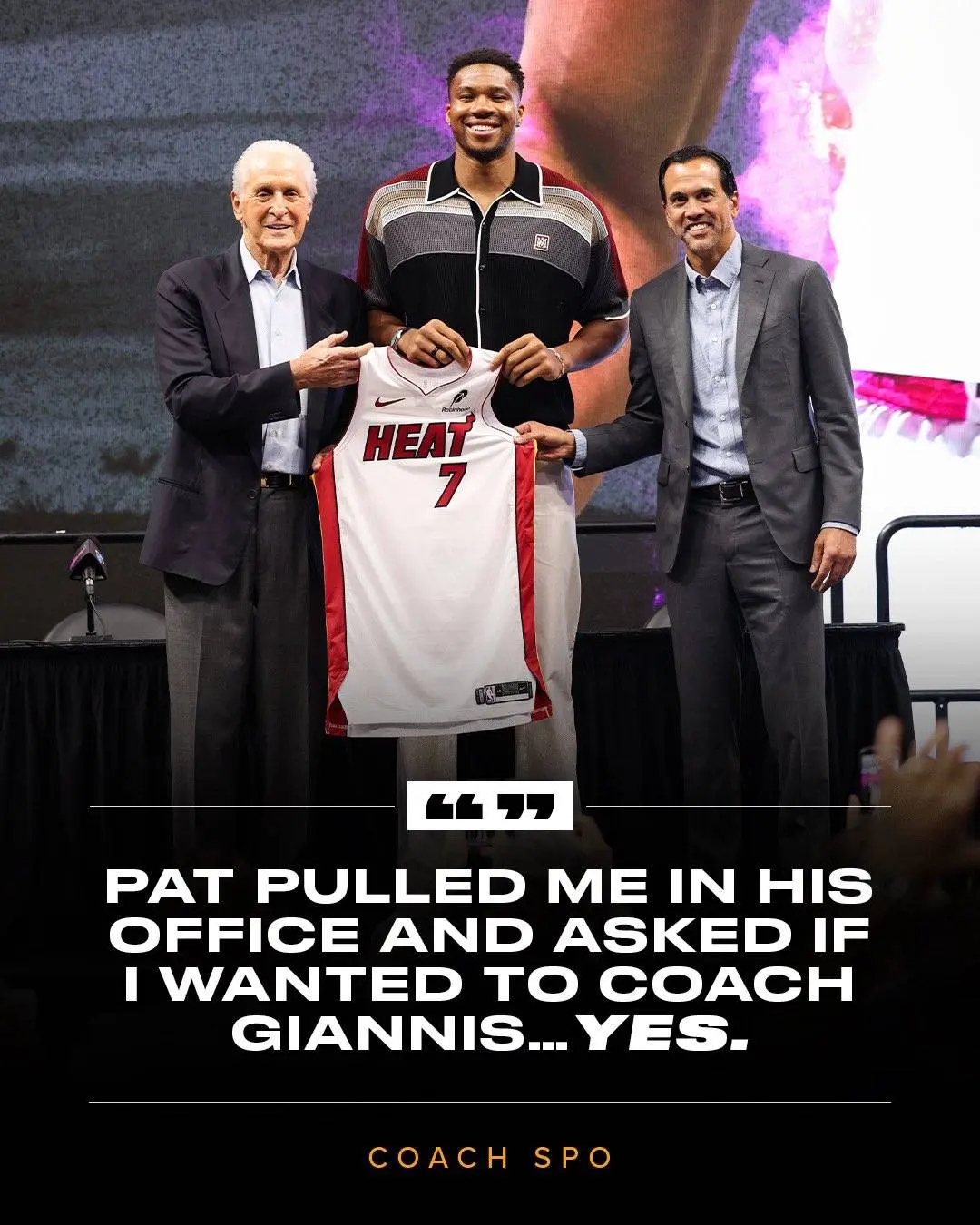 giannis presentazione heat