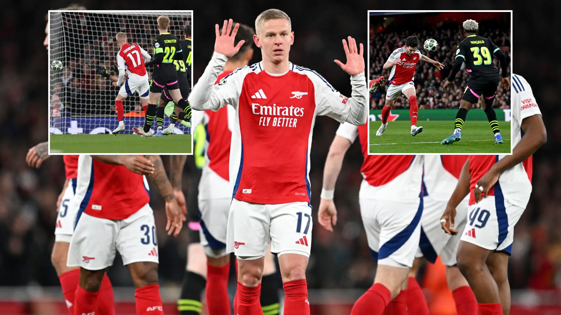 zinchenko arsenal