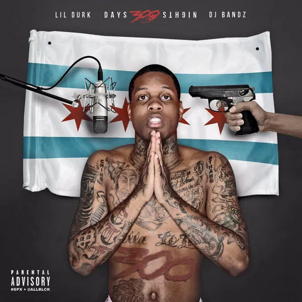 00 Lil Durk 300 Days 300 Nights front large