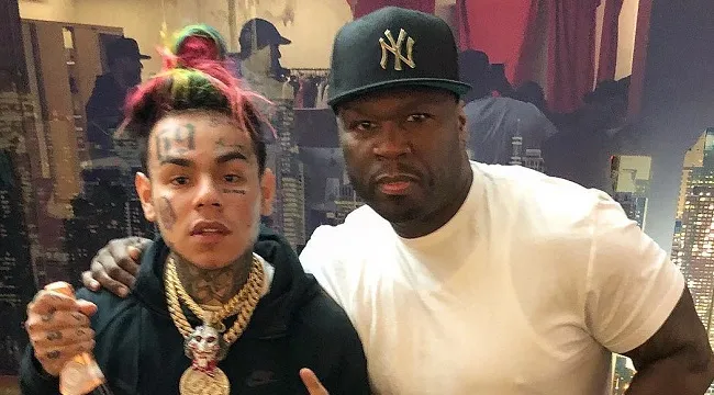 50 cent 6ix9ine