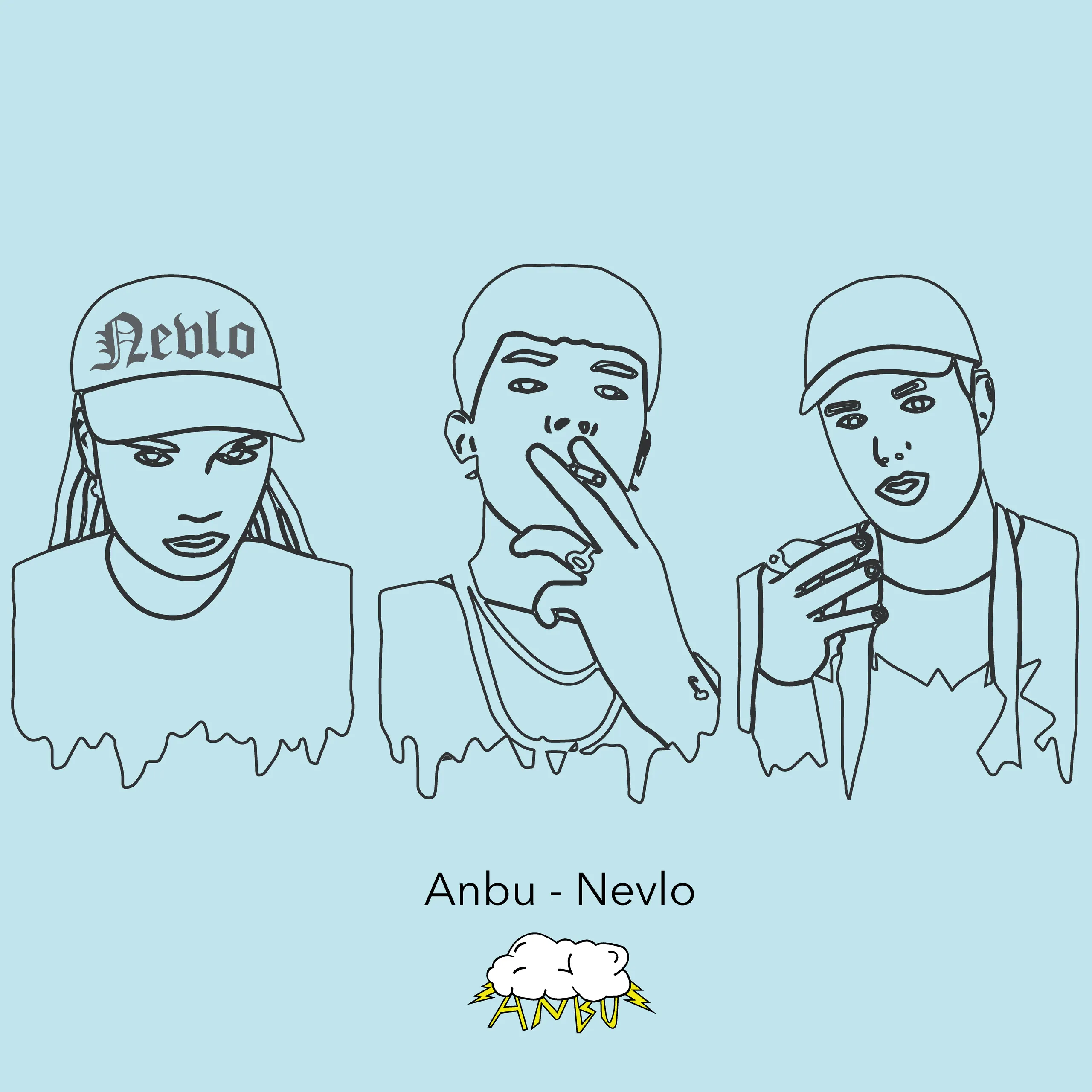 NEVLO mixtape cover FRONT