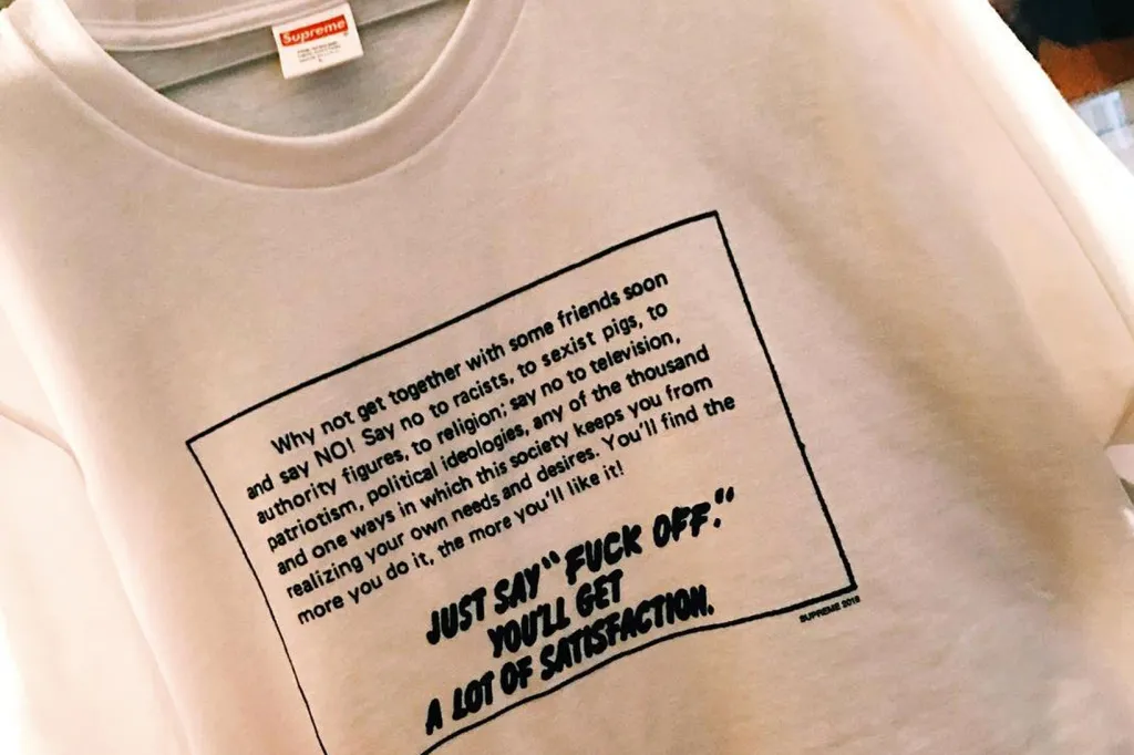Supreme Unveils New Politically Charged T shirt 1