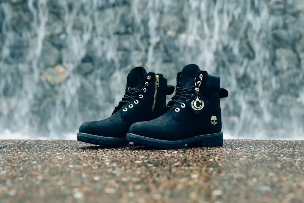 black and gold culture kings timberland boot 2