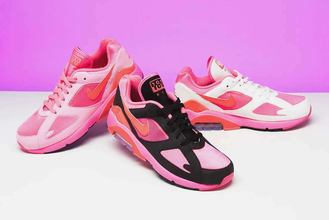 comme des garcons nike air max 180 another look 00