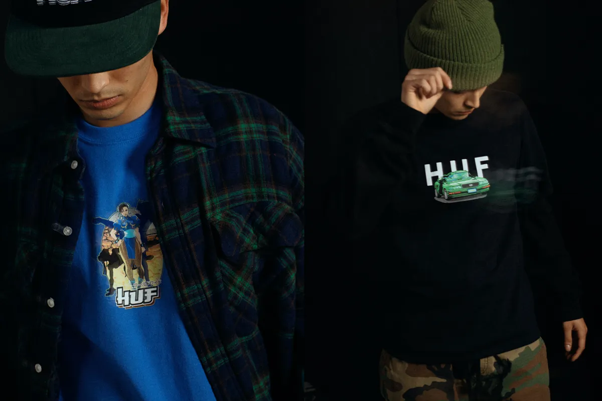 huf street fighter 90s nostalgic collaboration lookbook 001