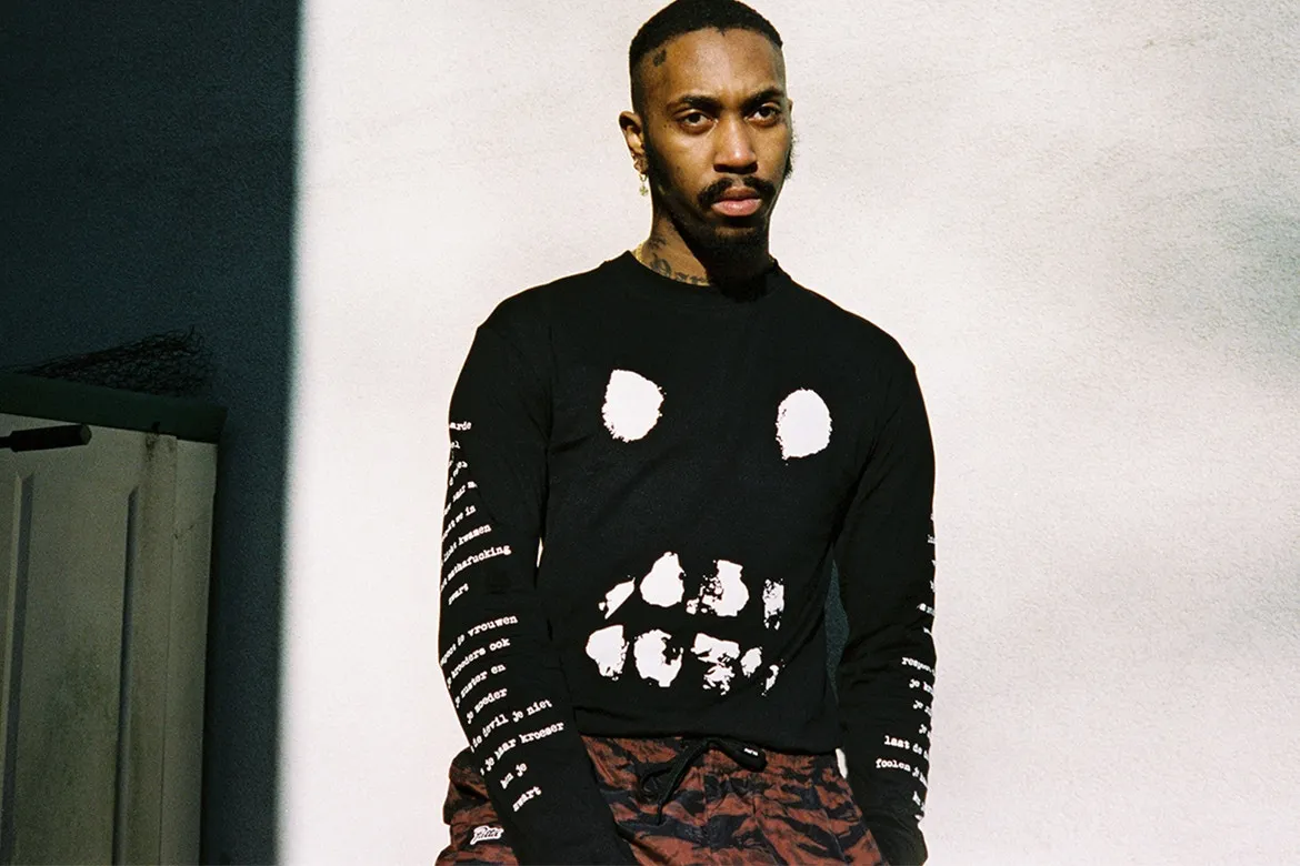 patta ray fuego zwart t shirt 1
