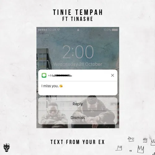 tinie tempah text from your ex