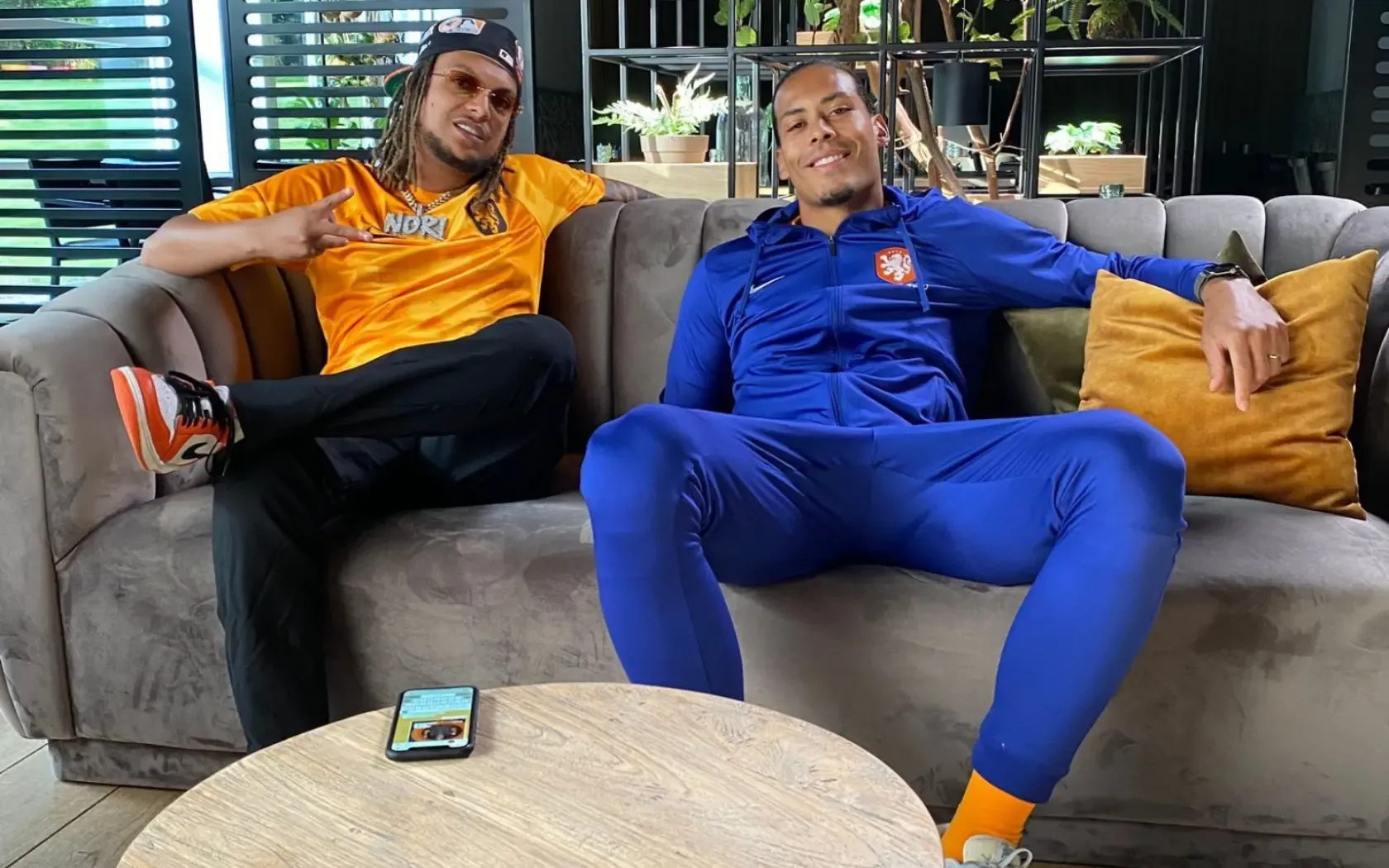 knvb media ronnie flex virgil van dijk