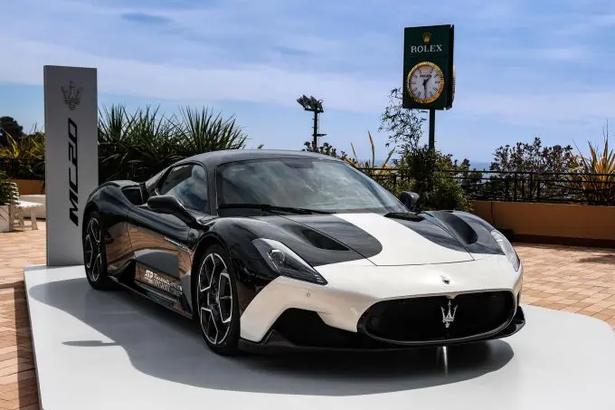 01 maserati mc20 fuoriserie rolex monte carlo masters 2022