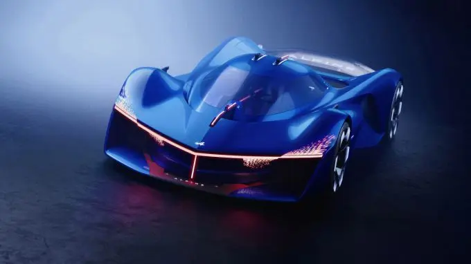 02 alpine toont elektrische toekomst op masters expo 2023