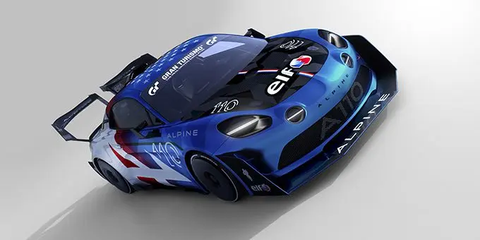 06 alpine presenteert a110 pikes peak