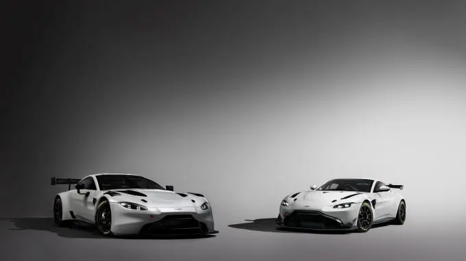 1 aston martin vantage gt3 and gt4 m