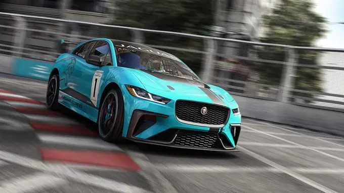1 jaguar i pace etrophy racecar
