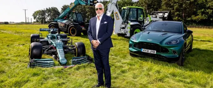 1 lawrence stroll owner aston martin cognizant formula one team