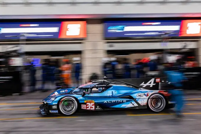 1 successful baptism of fire for the alpine a424 in qatar 3