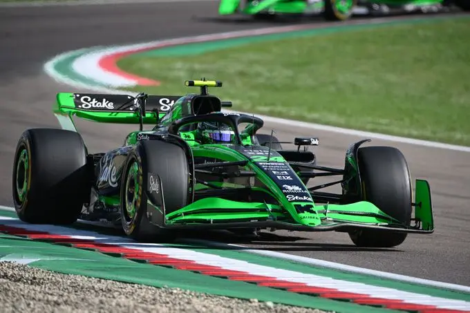 2 zhou guanyu 2024 emilia romagna grand prix friday