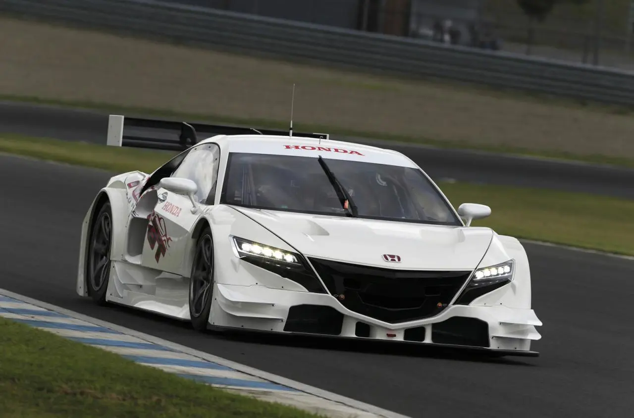 2015 honda nsx concept gt on track
