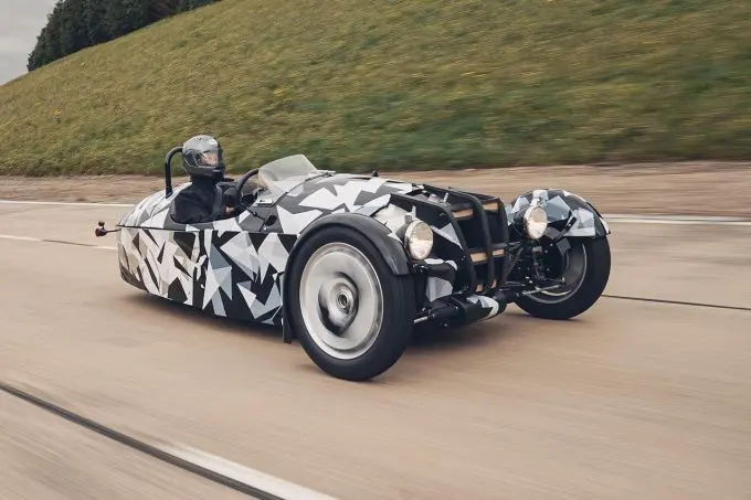 20210905 new morgan 3 wheeler testing 01