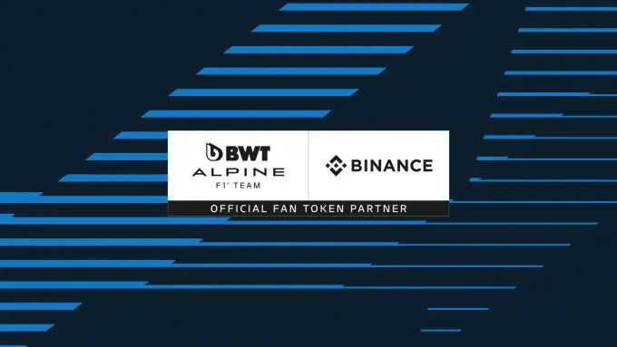 2022 bwt alpine f1 team partners with binance