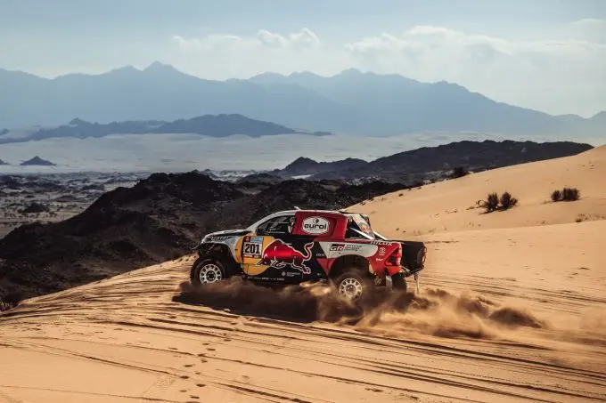 2022 dakar nasser al attiyah en mathieu baumel