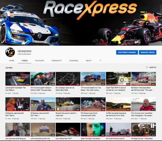 2022 youtube racexpressdef