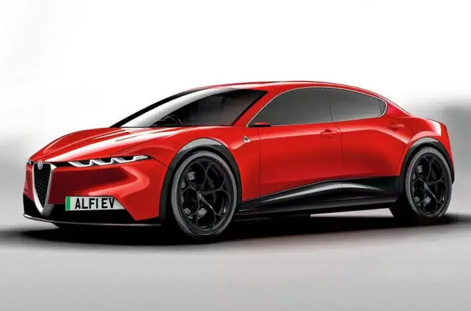 20220824 alfa romeo saloon autocar render