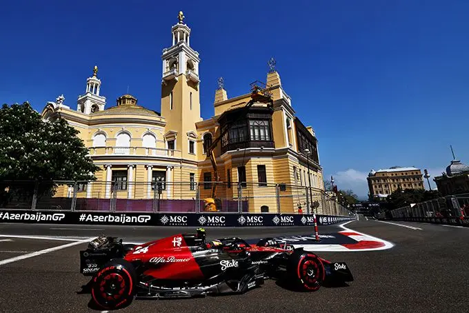 2023 azerbaijan grand prix friday 2