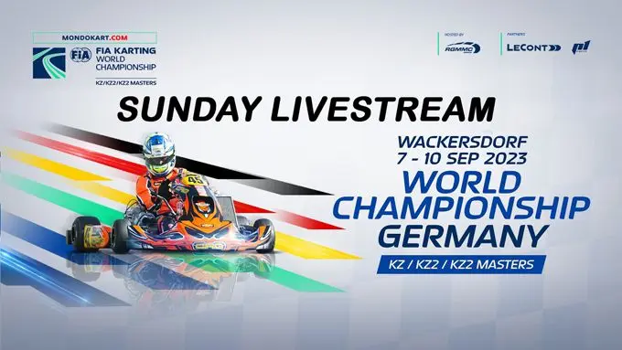 2023 fia karting wackersdorf kz live sunday rx