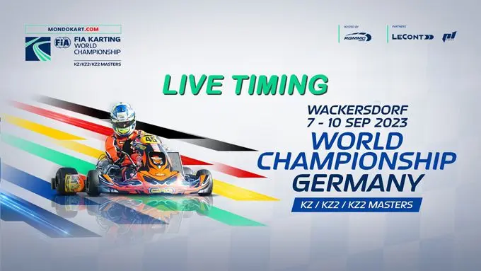 2023 fia karting wackersdorf kz live timing rx