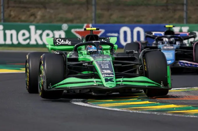 2024 hungarian grand prix sunday zhou guanyu