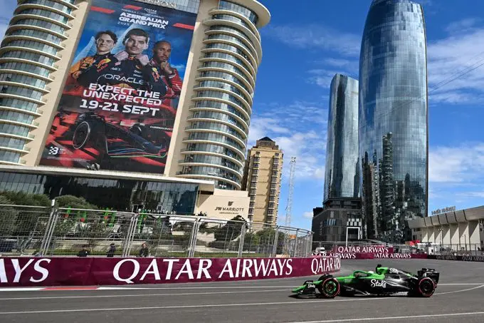 2025 azerbaijan grand prix saturday 2n