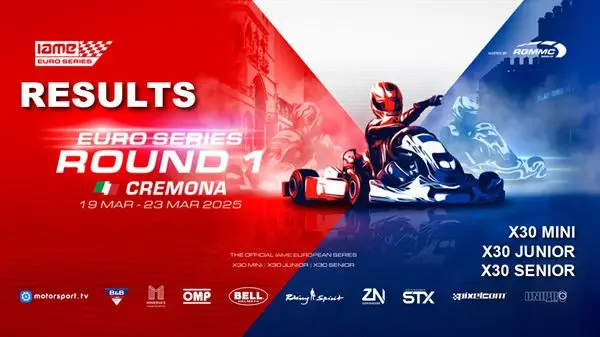 2025 round 1 iame euro series karting cremona circuit