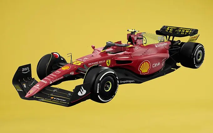 2200131 f1 75th anniversary yellow