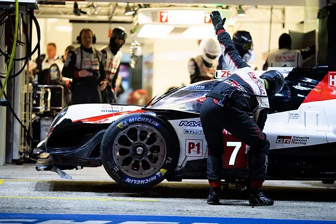 24 h of le mans toyota 7