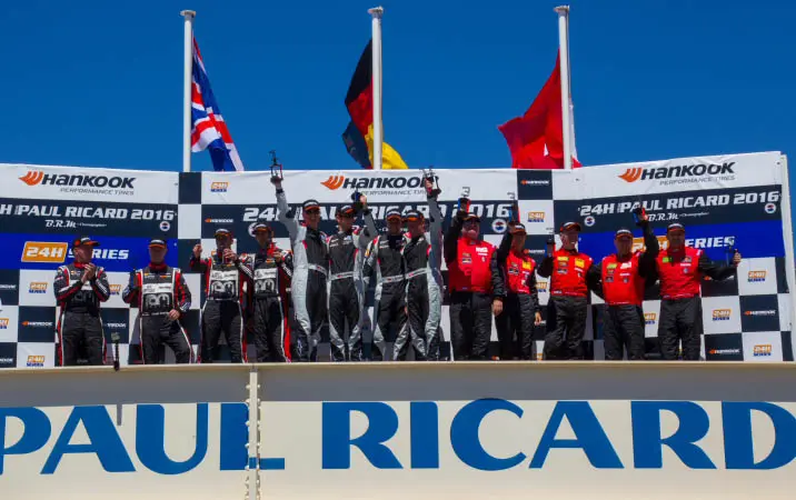 24 h paul ricard overall podium
