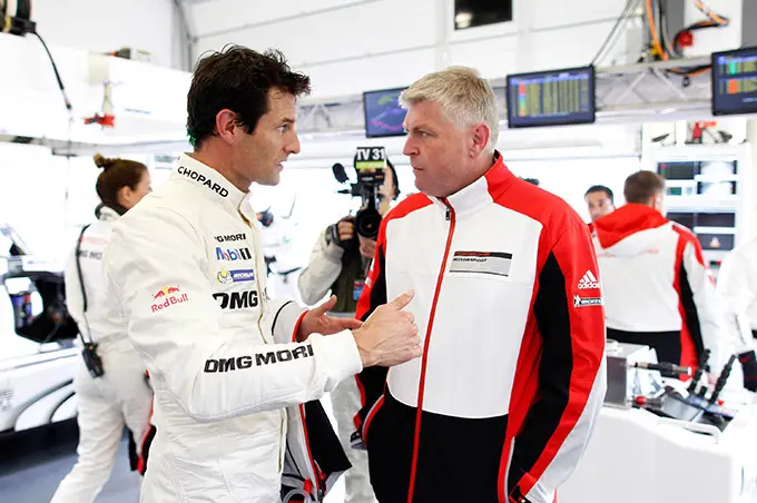 24 heures du mans mark webber