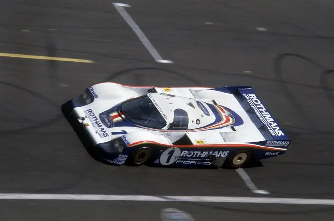 24h le mans rothmans porsche