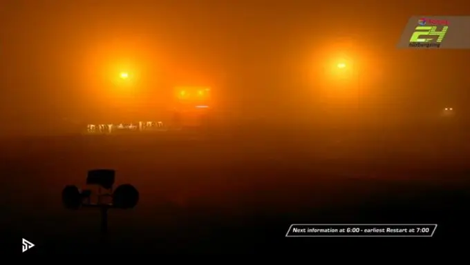 24h nurburgring nevel en mist