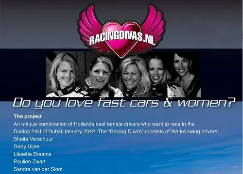 24h of dubai racing divas rx 500