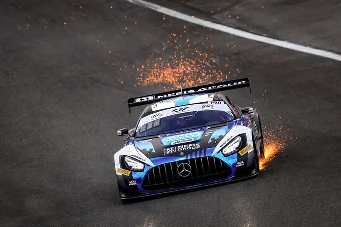 24h of spa mercedes