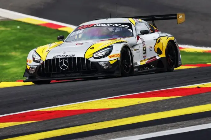 24h spa nr9 boutsen mercedes snelste fp1