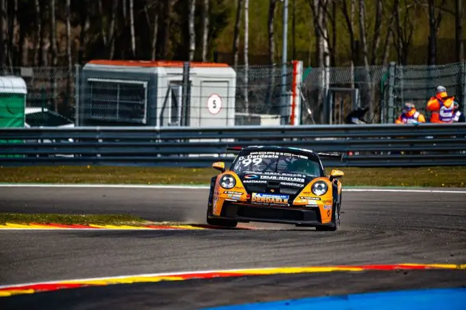 4 dylan derdaele winnaar porschecarreracupbenelux spafrancorchamps3