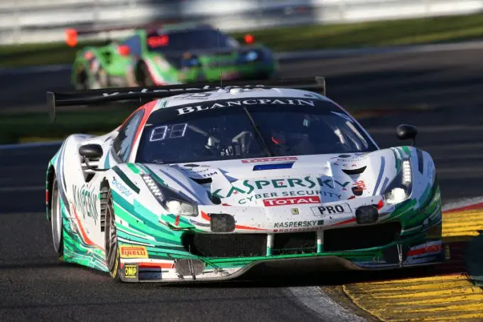 55 kaspersky ferrari 488 gt3 fisichella cioci calado pro cup