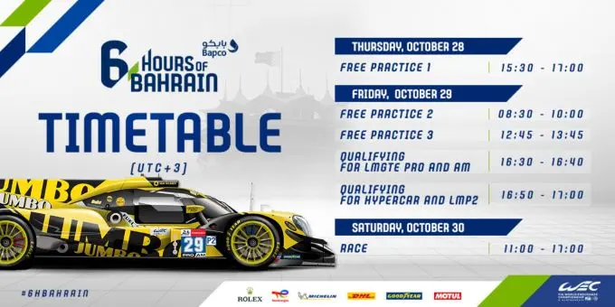 6 hours of bahrain