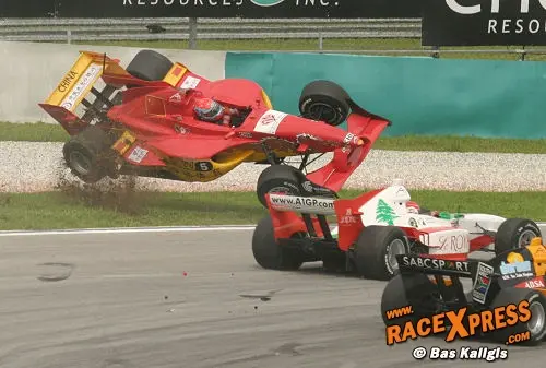 a1 gp crash