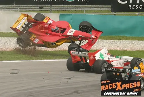 a1 gp mal crash china